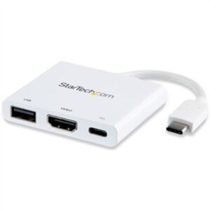 StarTech.com USB-C Multiport Adapter with HDMI - USB 3.0 Port - 60W PD - White