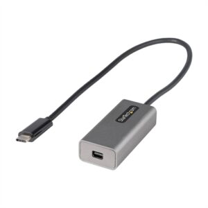 StarTech.com USB C to Mini DisplayPort Adapter - 4K 60Hz USB-C to MDP Adapter Dongle - USB Type-C to Mini DP Monitor - Video Converter - Works W/Thund