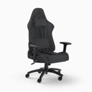 Corsair TC100 RELAXED Ergonomic Fabric Gaming Chair (2023) - Grey/Black - Only at Best Buy