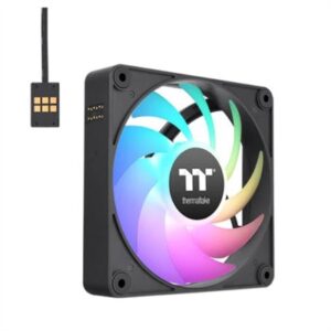 Thermaltake CT120 EX ARGB Sync PC Cooling Fan (3-Fan Pack), Magnetic Connection, 5V Motherboard Sync, 16.8 Million Colors 9 Addressable LEDs, 120 Mm C