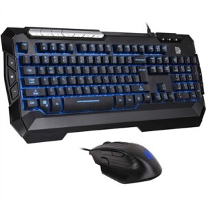 Thermaltake CM-CMC-WLXXMB-US Commander Combo V2 Keyboard & Mouse Set, Black