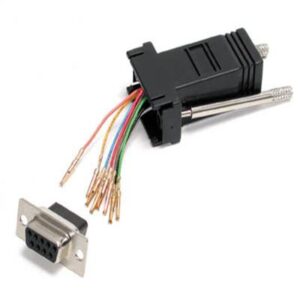 StarTech.com DB9 to RJ45 Modular Adapter - F/F