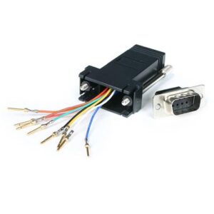 StarTech.com DB9 to RJ45 Modular Adapter - M/F