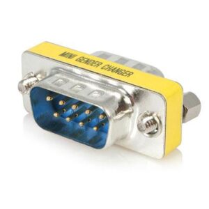 StarTech.com Slimline Serial DB9 Gender Changer - M/M
