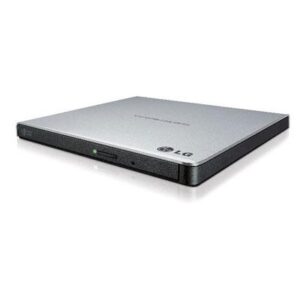 LG GP65NS60 DVD-Writer - 1 X Retail Pack - Silver - DVD-RAM/±R/±RW Support - 24x CD Read/24x CD Write/24x CD Rewrite - 8x DVD Read/8x DVD Write/8x D