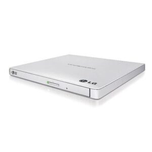 LG GP65NW60 DVD-Writer - Retail Pack - White - DVD-RAM/±R/±RW Support - 24x CD Read/24x CD Write/24x CD Rewrite - 8x DVD Read/8x DVD Write/8x DVD Re