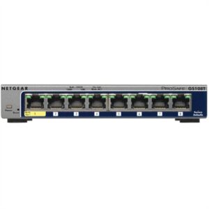 NETGEAR 8-Port Gigabit Smart Managed Pro Switch GS108T
