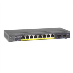 GS110TP-300NAS 8 Port Gigabit PoE Plus Ethernet Smart Managed Pro Switch