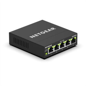 NETGEAR 5-Port Gigabit Ethernet Plus Switch (GS305E-100NAS)