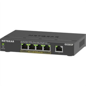 GS305P-300NAS 5 Port PoE Gigabit Ethernet Unmanaged Switch