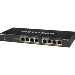 GS308PP-100NAS Ethernet Switch - 8 Ports - 2 Layer Supported - Twisted Pair