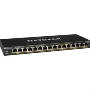 GS316PP-100NAS Ethernet Switch - 16 Ports - 2 Layer Supported - Twisted Pair