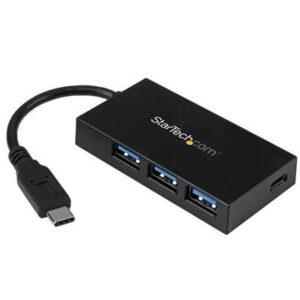 StarTech.com 4-Port USB-C Hub - USB-C to 1x USB-C and 3x USB-a - USB 3.0 Hub~4-Port USB-C Hub - USB-C to 1x USB-C and 3x USB-a - USB 3.0 Hub - 5Gbps