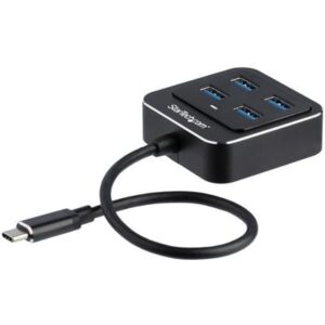 StarTech.com 4-Port USB C Hub - USB-C to 4x USB-a Ports - SuperSpeed 10Gbps USB 3.2 Gen 2 Type-C Hub - USB Bus Powered - Portable/Compact USB-C to USB
