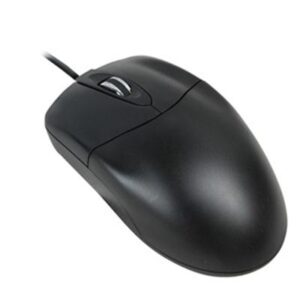 Adesso Three-button Desktop Optical Scroll USB Mouse, USB 2.0, Left/right Hand Use, Black ( ADEHC3003US )