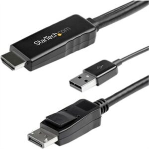 StarTech.com 3 M (9.8 Ft.) HDMI to DisplayPort Cable - 4K 30Hz