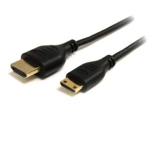 StarTech 6' Slim HDMI Male to HDMI Mini Male High Speed Cable