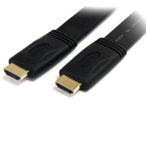 StarTech 25' Flat High Speed HDMI Cable with Ethernet, 24 AWG