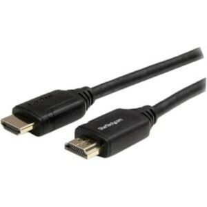 StarTech.com 3ft (1m) Premium Certified HDMI 2.0 Cable with Ethernet - High Speed Ultra HD 4K 60Hz HDMI Cable HDR10 - HDMI Cord (Male/Male Connectors)