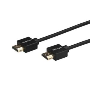 StarTech.com 6.6ft (2m) HDMI 2.0 Cable 4K 60Hz Premium Certified High Speed HDMI Cable W/ Ethernet Ultra HD HDMI Cable Long HDMI Cable/Cord for TV/Mon