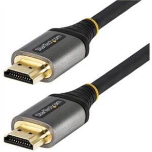 StarTech.com 16ft (5m) Premium Certified HDMI 2.0 Cable - High-Speed Ultra HD 4K 60Hz HDMI Cable with Ethernet - HDR10 ARC - UHD HDMI Video Cord - for