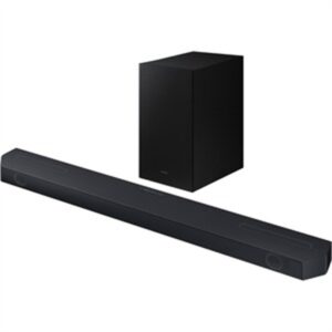 Samsung HW-Q60C 3.1 Ch Surround Sound System with Wireless Subwoofer, Dolby Atmos, and DTS Virtual:X (2023)
