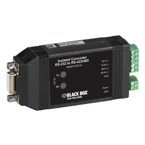 RS-232 to RS-422/RS-485 Interface Converter with Optical Isolation.
