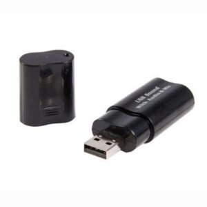 StarTech.com USB Stereo Audio Adapter External Sound Card USB