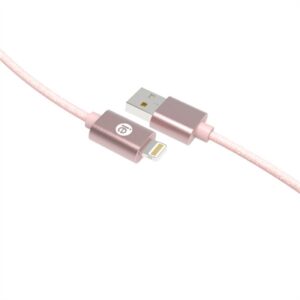 IEN-BC10L-RGLD 10 Ft. Charge & Sync Braided Lightning to USB Cable, Rose Gold