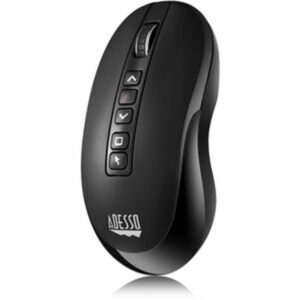 Adesso Air Mouse Wireless Multifunctional Desktop Presenter Mouse with Laser Pointer IMouse P40