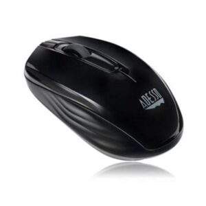 Adesso Imouse S50 Wireless Mini Mouse, 2.4 Ghz Frequency/33 Ft Wireless Range, Left/right Hand Use, Black ( ADEIMOUSES50B )