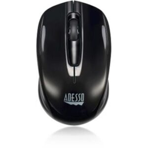 Adesso Imouse S50 Wireless Mini Mouse, 2.4 Ghz Frequency/33 Ft Wireless Range, Left/right Hand Use, Blue ( ADEIMOUSES50L )