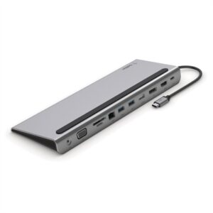 Belkin INC004BTSGY Laptop Dock/port Replicator Wired USB 3.2 Gen 1 (3.1 Gen 1) Type-C Black Grey