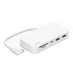 INC011ttWH 6-in-1 USB Type-C Multiport Hub - White