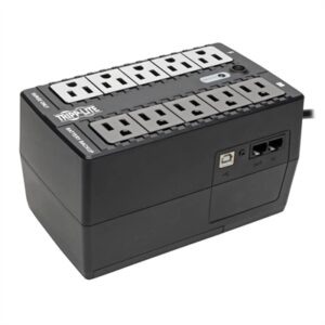Tripp Lite UPS 600VA 325W Desktop Battery Back up Compact 120V USB5-15P Standby 10 Outlet PC - UPS - AC 120 V - 325 Watt - 600 VA - USB - Output Conne