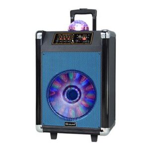 Supersonic IQ-3612DJBT-BLU 12 in. Supersonic Portable Bluetooth DJ Speaker - Blue