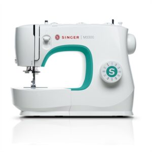 Singer M3300 Sewing Machine with 97 Stitch Applications, Darning Plate and One-Step Buttonhole