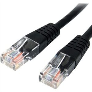 Patch Cable - RJ-45 M - RJ-45 M - 10 Ft - UTP - CAT 5e - Black