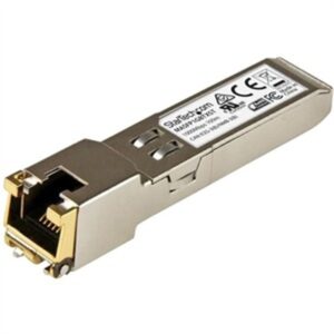 StarTech.com Cisco Meraki MA-SFP-1GB-TX Compatible SFP Module - 1000BASE-T - SFP to RJ45 Cat6/Cat5e - 10/100/1000 Mbps - RJ-45 100m - Cisco Meraki MS2