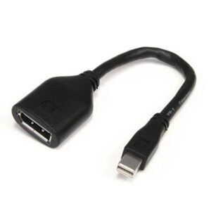 StarTech.com Mini DisplayPort to DisplayPort Adapter - 4K X 2K UHD Video - Mini DP to DP Converter - Mini DisplayPort to DisplayPort 1.2 Adapter - MDP
