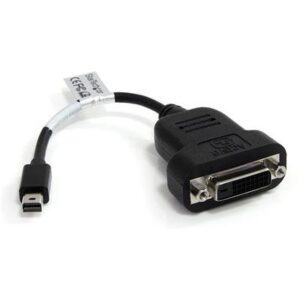 StarTech.com Mini DisplayPort to DVI Adapter - Active Mini DisplayPort to DVI-D Adapter Converter - 1080p Video - MDP or Thunderbolt 1/2 Mac/PC to DVI