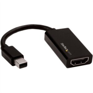 StarTech.com Mini DisplayPort to HDMI Adapter - Active MDP 1.4 to HDMI 2.0 Video Converter - 4K 60Hz - Mini DP or Thunderbolt 1/2 Mac/PC to HDMI Monit