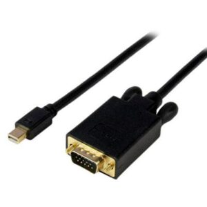 StarTech.com 6ft (2m) Mini DisplayPort to VGA Cable - Active Mini DP to VGA Adapter Cable - 1080p Video - MDP 1.2 or Thunderbolt 1/2 Mac/PC to VGA Mon