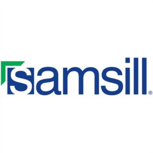 Samsill Durable .5 Inch Binder, Made in the USA, D Ring Binder, Customizable Clear View Binder, White, 4 Pack, Each Holds 125 Pages