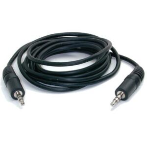 StarTech.com 6 Ft 3.5mm Stereo Audio Cable - M/M. Connector 1: 3.5mm Connector 1 Gender: Male Connector 2: 3.5mm Connector 2 Gender: Male Cable Length