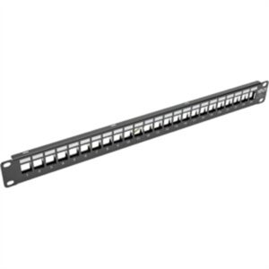 Tripp Lite N062-024-kj-sh 24 Port Shielded Blank Patch Panel Rj45 USB Hdmi Cat5 & 6 1Urm Taa - All