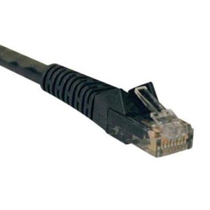 Tripp Lite Cat6 Gigabit Snagless Molded Patch Cable, Rj45 (m/m), 14 Ft., Black ( TRPN201014BK )