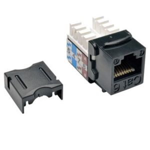 Tripp Lite N238-010-bk Cat6 Cat5e Style Punch Down Keystone Jack Black - All