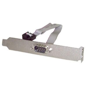 StarTech.com 16in (40cm) 9 Pin Serial Male to 10 Pin Motherboard Header Slot Plate