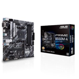 90MB14I0-M0AAYC PRIME B550MA CSM AMD AM4 R3 Commercial Motherboard